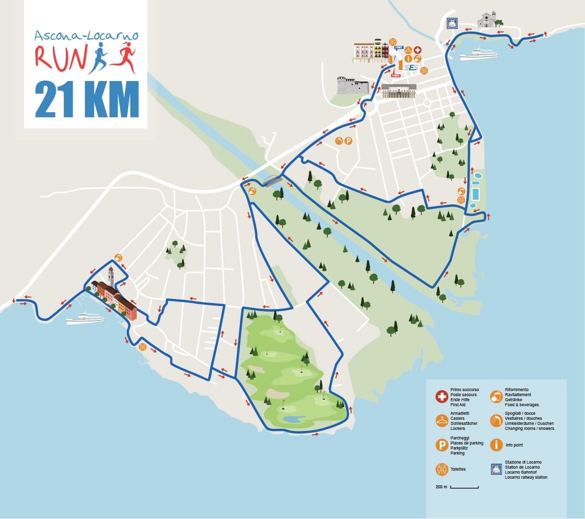 cartina 21 km 2025
